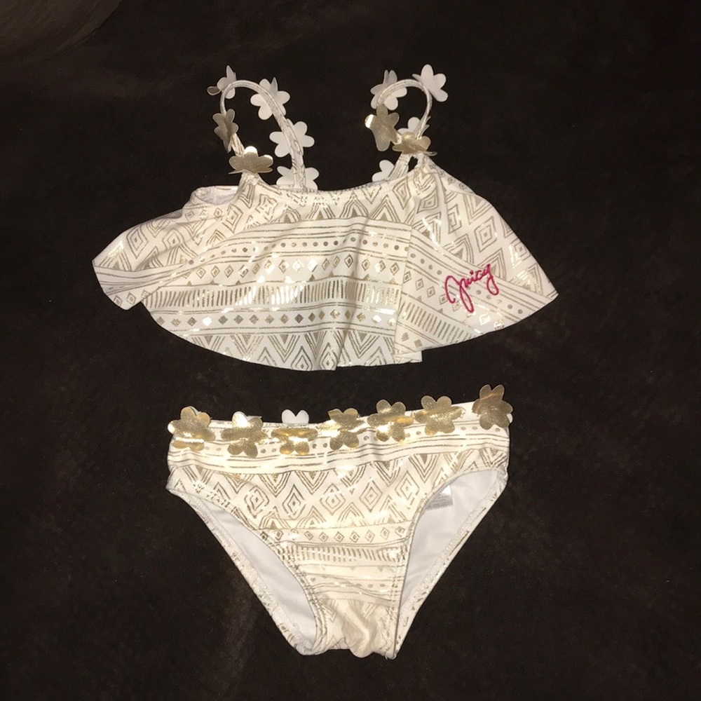 ‘Juicy Couture’ kids two piece swimsuit